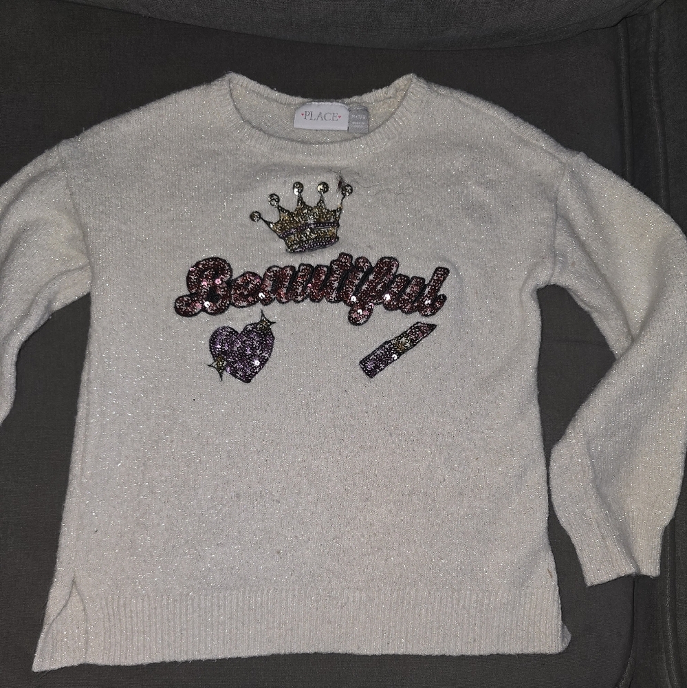 PLACE Sequins Beauty Sweater